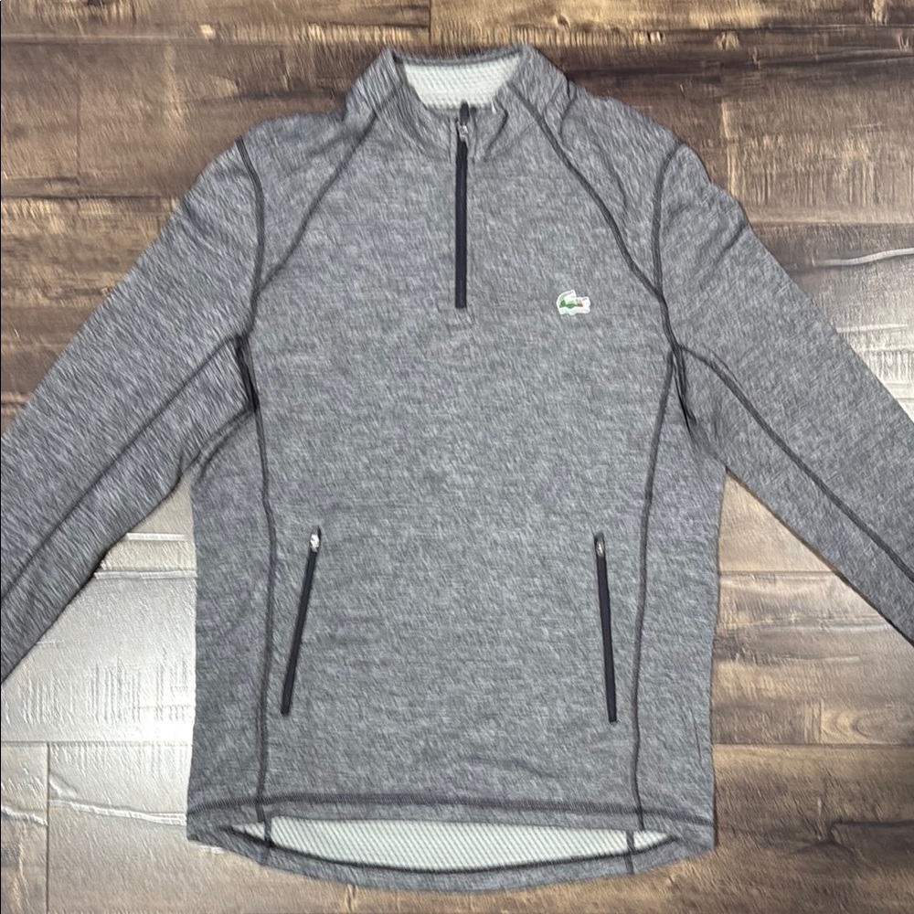 Lacoste Sweatshirt Quarter-Zip Size M